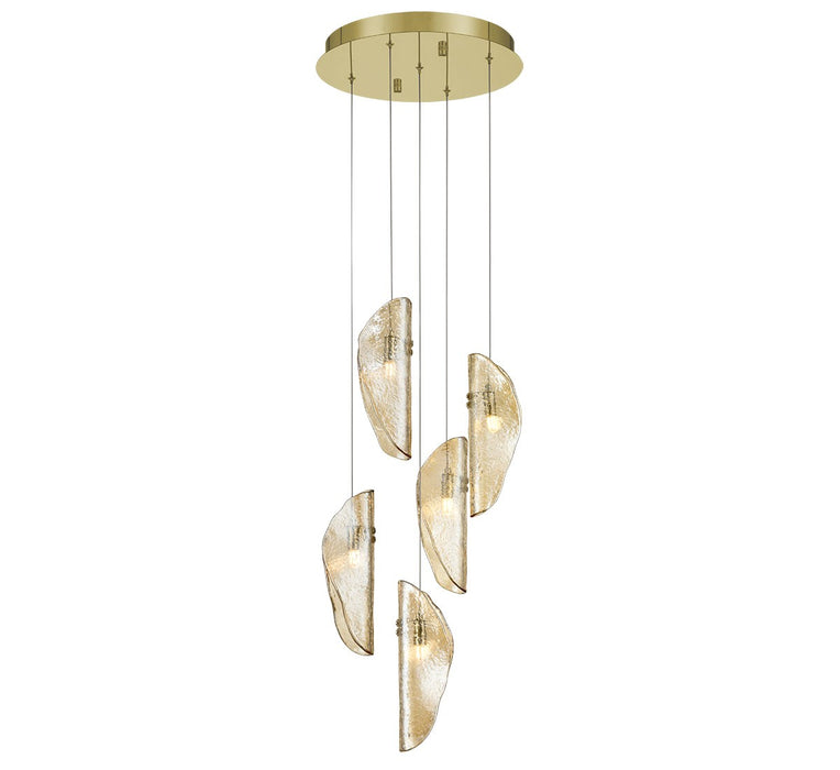 Lib & Co. - 12407-018-07 - LED Chandelier - Sorrento - Gold