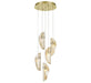 Lib & Co. - 12407-018-07 - LED Chandelier - Sorrento - Gold
