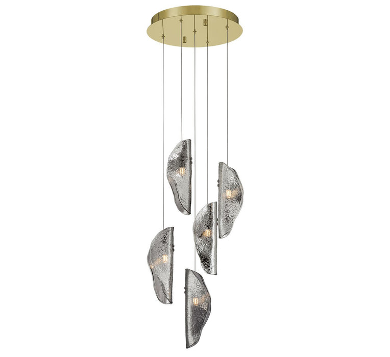Lib & Co. - 12407-019-07 - LED Chandelier - Sorrento - Gold