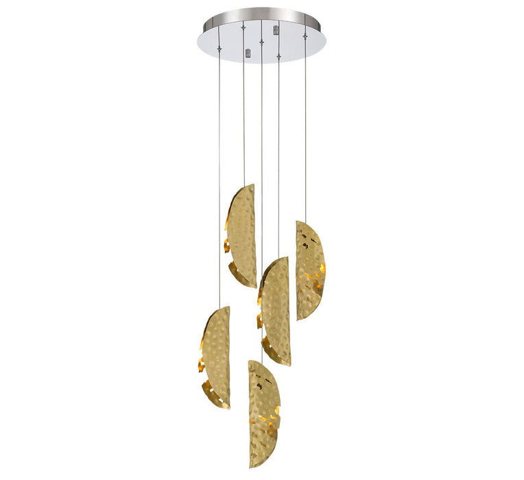 Lib & Co. - 12407-020-01 - LED Chandelier - Sorrento - Chrome