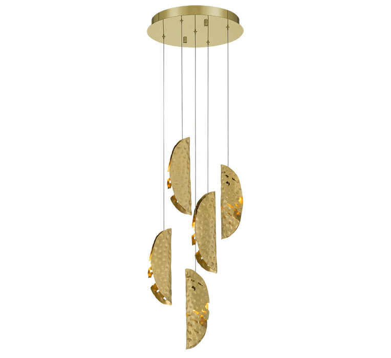 Lib & Co. - 12407-020-07 - LED Chandelier - Sorrento - Gold