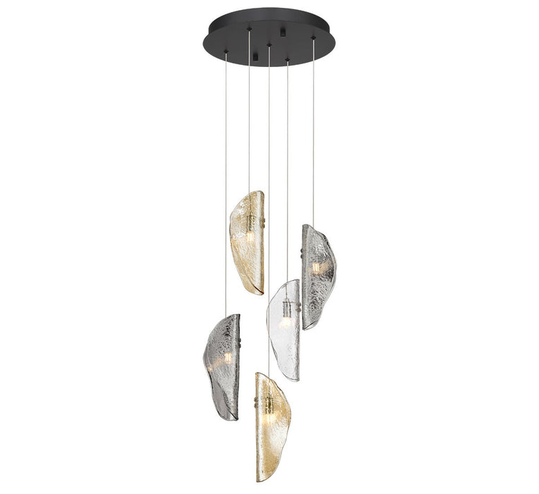 Lib & Co. - 12407-023-02 - LED Chandelier - Sorrento - Black
