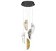 Lib & Co. - 12407-024-02 - LED Chandelier - Sorrento - Black
