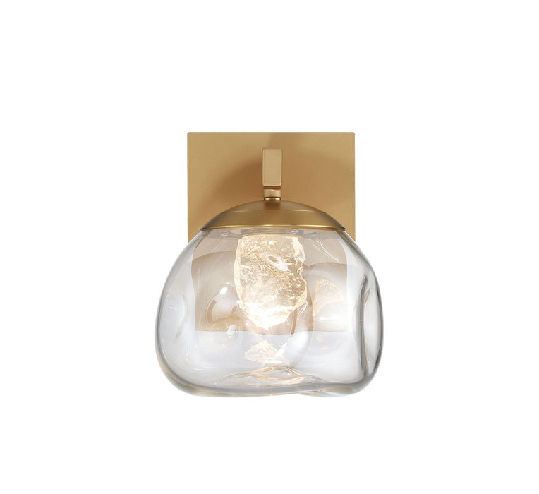 Lib & Co. - 12450-030 - LED Wall Mount - Camerino - Painted antique brass