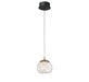 Lib & Co. - 12438-02 - LED Pendant - Camerino - Matte black