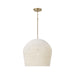 Capital Lighting - 358813AD - One Light Pendant - Natalia - Aged Brass