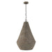 Capital Lighting - 359712AGD - One Light Pendant - Morada - Aegean Grey and Dark Brass