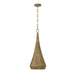 Capital Lighting - 359811ARG - One Light Pendant - Savari - Artisan Gold