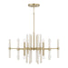 Capital Lighting - 458001MA - 12 Light Chandelier - Marlow - Matte Brass