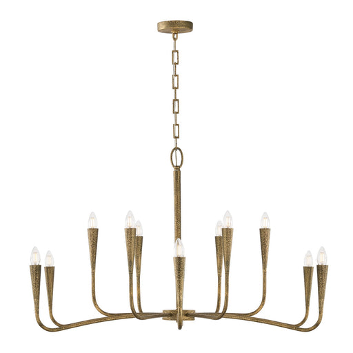 Savari 12 Light Chandelier Artisan Gold