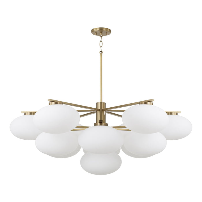 Capital Lighting - 460501AD - 13 Light Chandelier - Soren - Aged Brass