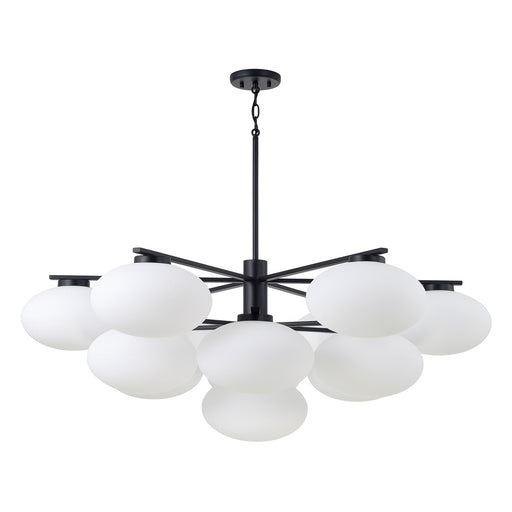 Soren 13 Light Chandelier Matte Black