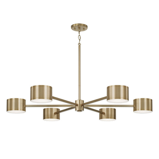 Henley LED Chandelier Aged Brass
