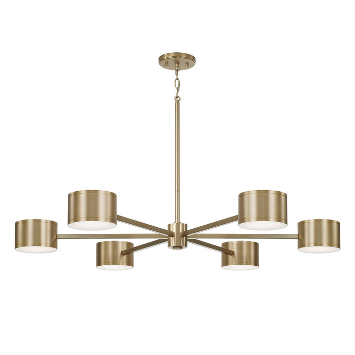 Capital Lighting - 460901AD - LED Chandelier - Henley - Aged Brass