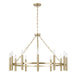 Capital Lighting - 462001MA - 12 Light Chandelier - Winton - Matte Brass