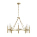 Capital Lighting - 462081MA - Eight Light Chandelier - Winton - Matte Brass