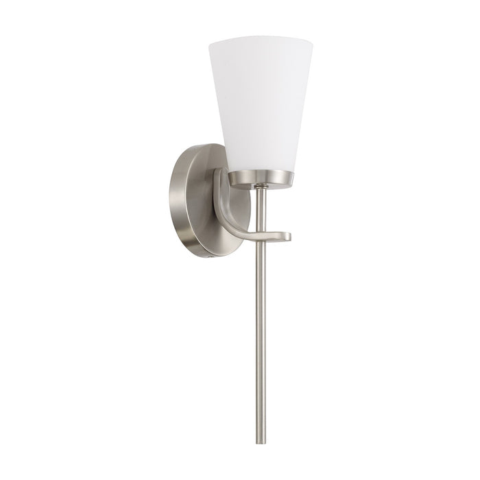 Capital Lighting - 661011BN-660 - One Light Wall Sconce - Drake - Brushed Nickel