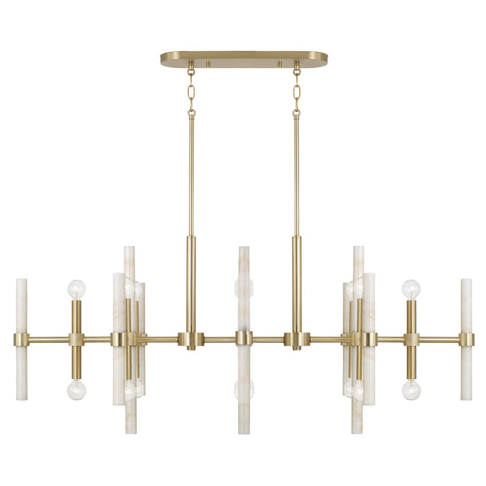 Capital Lighting - 858001MA - 16 Light Island Pendant - Marlow - Matte Brass