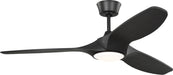 Visual Comfort Fan - 3SLNSM52MBKD - 52" Ceiling Fan - Selen - Midnight Black
