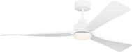 Visual Comfort Fan - 3TRLSM60RZWD - 60" Ceiling Fan - Trillium - Matte White