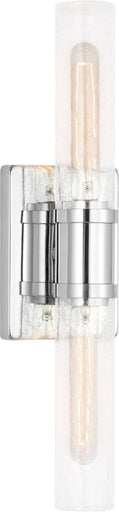 Keaton Two Light Vanity Chrome/Chrome