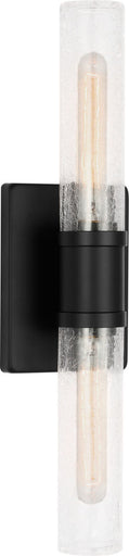 Keaton Two Light Vanity Midnight Black/Midnight Black