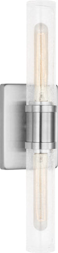 Keaton Two Light Vanity Brushed Nickel/Brushed Nickel