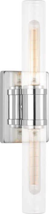 Visual Comfort Studio - 4565002CF-05 - Two Light Vanity - Keaton - Chrome/Chrome