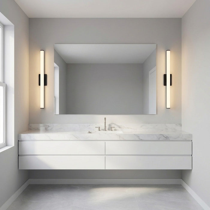 Generation Lighting - GLV1541MBK-L - LED Vanity - Cavitt - Midnight Black