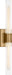 Visual Comfort Studio - 4665002CC-848 - Two Light Vanity - Keaton - Satin Brass/Satin Brass