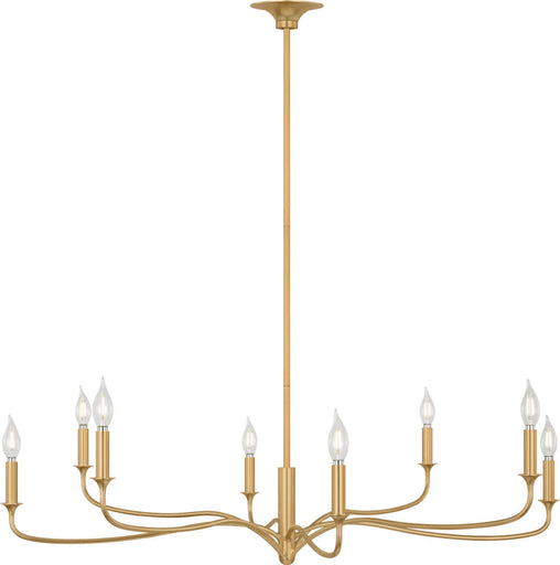 Chatsworth Eight Light Chandelier Gild/Gild