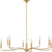 Visual Comfort Studio - AC1218GD - Eight Light Chandelier - Chatsworth - Gild/Gild