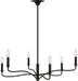 Visual Comfort Studio - AC1226AI - Six Light Chandelier - Chatsworth - Aged Iroged Iron