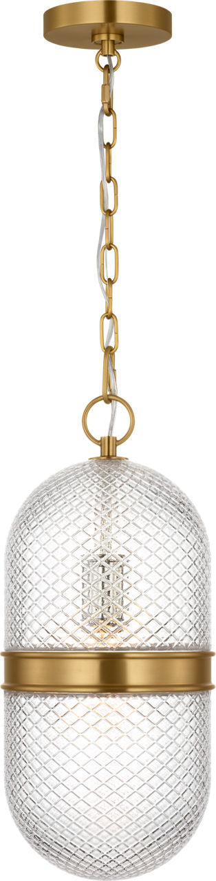 Visual Comfort Studio - AP1291BBS - One Light Pendant - Lucinda - Burnished Brass/Burnished Brass