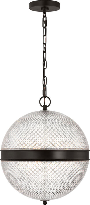 Visual Comfort Studio - AP1303AI - Three Light Pendant - Lucinda - Aged Iroged Iron