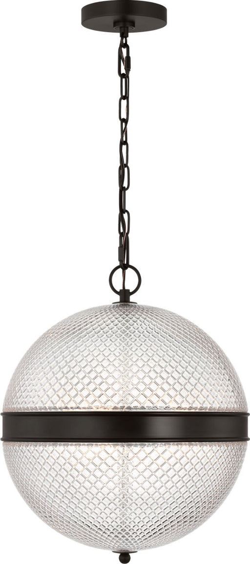 Visual Comfort Studio - AP1303AI - Three Light Pendant - Lucinda - Aged Iroged Iron