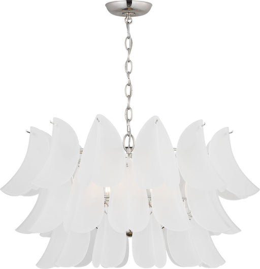 Visual Comfort Studio - CC1825PN - Five Light Chandelier - Chloe - Polished Nickel/Polished Nickel