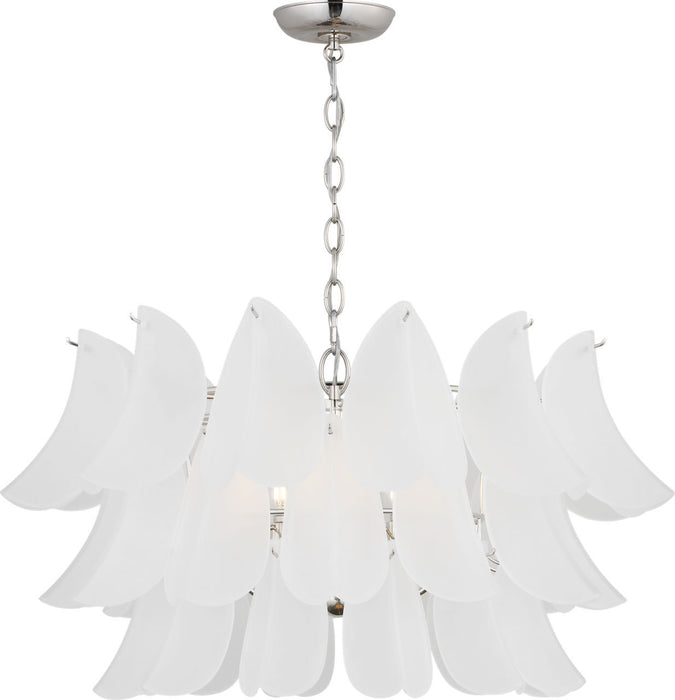 Visual Comfort Studio - CC1825PN - Five Light Chandelier - Chloe - Polished Nickel/Polished Nickel