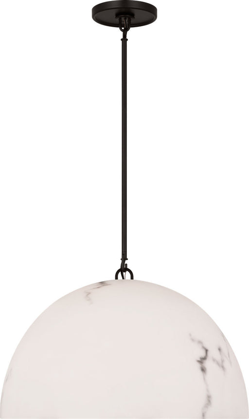 Visual Comfort Studio - CP1481AI - One Light Pendant - Savina - Aged Iroged Iron