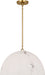 Visual Comfort Studio - CP1481BBS - One Light Pendant - Savina - Burnished Brass/Burnished Brass