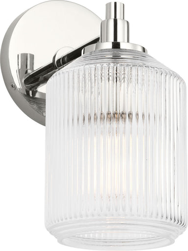 Barstow One Light Bath Polished Nickel/Polished Nickel