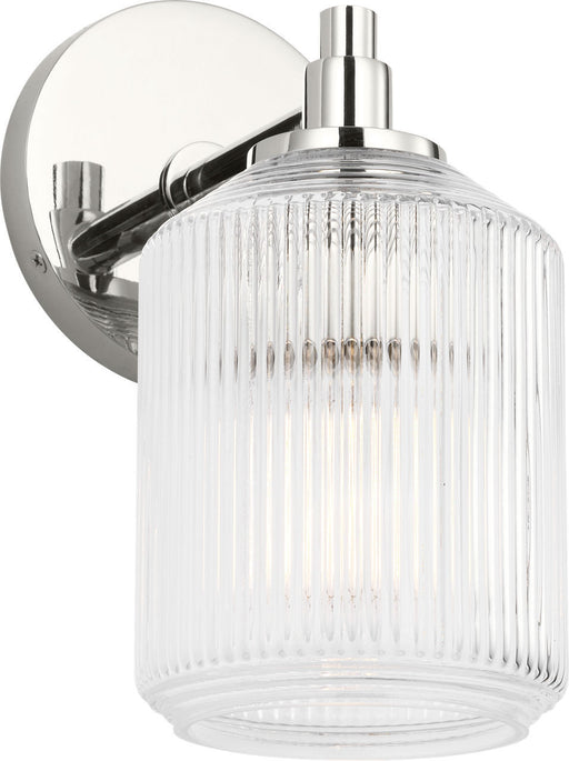 Visual Comfort Studio - CV1091PN - One Light Bath - Barstow - Polished Nickel/Polished Nickel