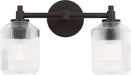 Visual Comfort Studio - CV1092AI - Two Light Bath - Barstow - Aged Iroged Iron