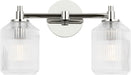 Visual Comfort Studio - CV1092PN - Two Light Bath - Barstow - Polished Nickel/Polished Nickel