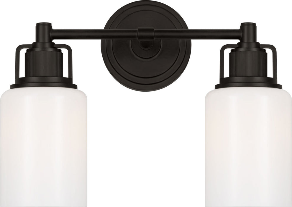 Visual Comfort Studio - CV1112AI - Two Light Bath - Ashford - Aged Iroged Iron