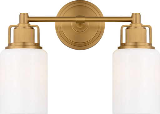 Ashford Two Light Bath Burnished Brass/Burnished Brass