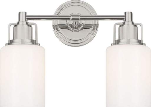 Ashford Two Light Bath Polished Nickel/Polished Nickel
