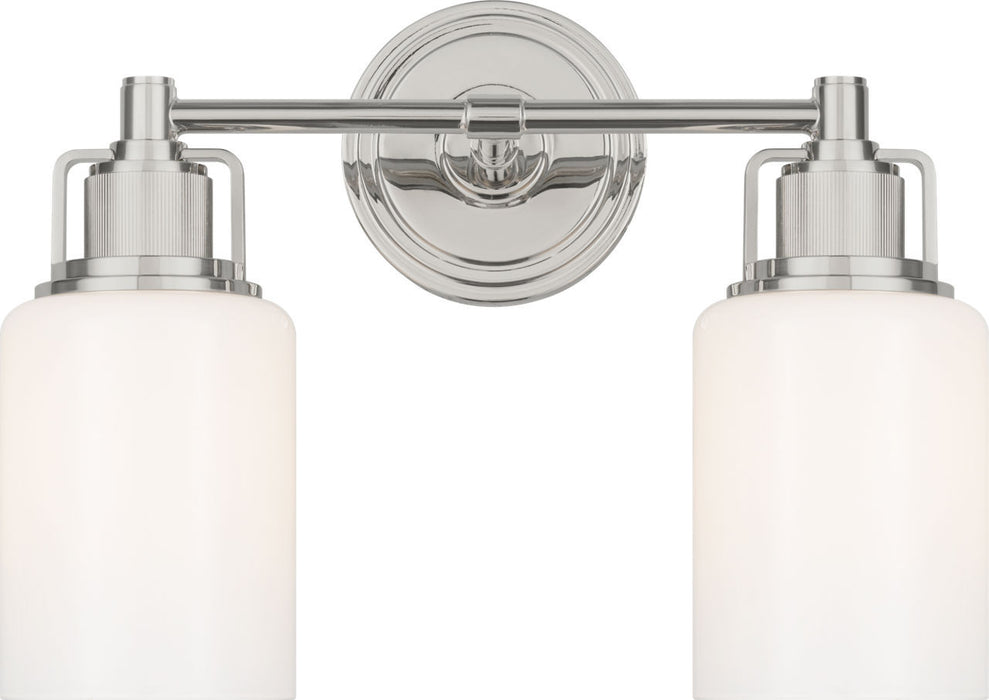 Visual Comfort Studio - CV1112PN - Two Light Bath - Ashford - Polished Nickel/Polished Nickel
