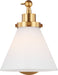 Visual Comfort Studio - CW1121BBSMG - One Light Wall Sconce - Wellfleet - Burnished Brass/Burnished Brass