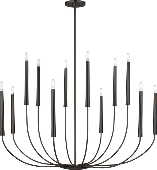 Visual Comfort Studio - EC11812AI - 12 Light Chandelier - Lois - Aged Iroged Iron
